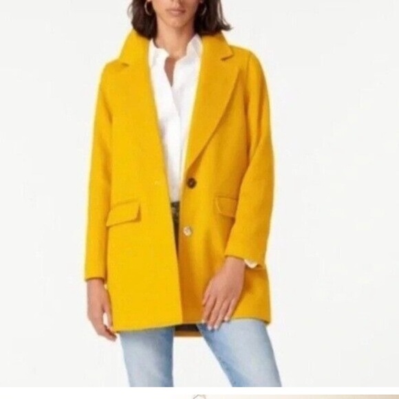 NWOT J CREW Blazer Coat Wool Cashmere Blend Italian Mario Bellucci Size Small - Picture 3 of 11